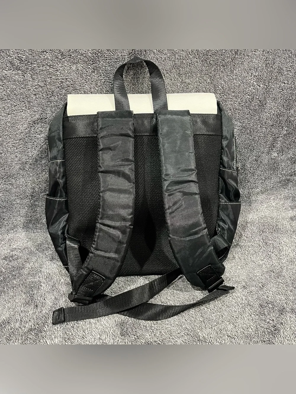 Bad Bunny Oxford Canvas Flap Backpack unisex